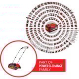 EINHELL GC-SC 36/31 Li-Solo 30 L Aspiradora de tambor Seca y húmeda Bolsa para el polvo, Escarificador rojo/Negro, Aspiradora de tambor, Seca y húmeda, Bolsa para el polvo, 30 L, Filtrado, 90 dB
