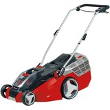 EINHELL GE-CM 43 Li M Kit Cortacésped manual  rojo/Negro, Cortacésped manual, Cuchillas giratorias, cargador rápido x2, batería 18V 4Ah x2, Negro, Gris, Rojo