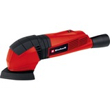 Einhell TC-DS 19 Lijadora delta 20000 RPM Negro, Rojo rojo/Negro, Lijadora delta, Velcro, Negro, Rojo, 20000 RPM, 1,2 mm, Corriente alterna