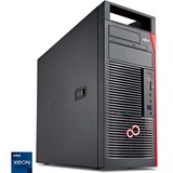Fujitsu VFY:M7010W18CMIN, PC completo negro/Rojo
