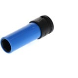 GEDORE Punta de destornillador resistente roja 1/2", SW 17mm, Llave de tubo azul