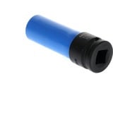 GEDORE Punta de destornillador resistente roja 1/2", SW 17mm, Llave de tubo azul