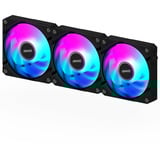 GIGABYTE AORUS EZ CHAIN FAN 120 (3-Pack) Placa base Ventilador 12 cm Negro 3 pieza(s) negro, Ventilador, 12 cm, Negro