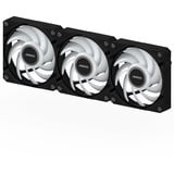 GIGABYTE AORUS EZ CHAIN FAN 120 (3-Pack) Placa base Ventilador 12 cm Negro 3 pieza(s) negro, Ventilador, 12 cm, Negro