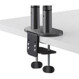 HAGOR 8716 soporte para monitor 68,6 cm (27") Negro Escritorio, Soporte de monitor gris oscuro, Abrazadera, 38,1 cm (15"), 68,6 cm (27"), 100 x 100 mm, Ajustes de altura, Negro