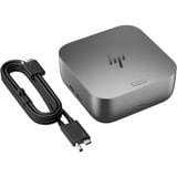 HP Base de acoplamiento Thunderbolt 4 Ultra de 280 W G6, Estación de acoplamiento Alámbrico, Thunderbolt 4, 280 W, 10,100,1000,2500 Mbit/s, Gris, 8K Ultra HD