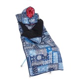 Helinox Toasty for Sunset/Beach, Cubierta de asiento azul/Rojo