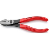 KNIPEX 74 01 140 alicate Alicates de corte diagonal rojo, Alicates de corte diagonal, Acero cromo vanadio, De plástico, Rojo, 14 cm, 131 g