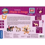 KOSMOS Rompecabezas de conocimiento WAS IST WAS Junior: Descubre la granja de ponis, Puzzle 