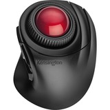 Kensington Trackball inalámbrico Orbit® Fusion™ negro/Rojo, mano derecha, Laser, RF inalámbrico, 1500 DPI, Negro, Rojo
