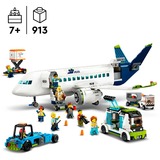 LEGO City Avión de Pasajeros, Juegos de construcción Juego de construcción, 7 año(s), Plástico, 913 pieza(s), 1,92 kg