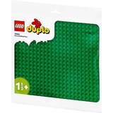 LEGO DUPLO 10980 Base de Construcción Verde, Placa Base, Juegos de construcción verde, Placa Base, Juego de construcción, 1,5 año(s), Plástico, 1 pieza(s), 287 g