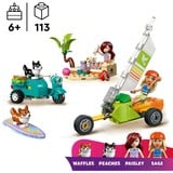 LEGO Friends Mascotas Surferas y Aventura sobre Ruedas, Juegos de construcción Juego de construcción, 6 año(s), Plástico, 113 pieza(s), 144 g