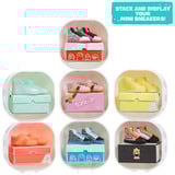MGA Entertainment Make It Mini Sneakers in PDQ, Manualidades Miniverse Make It Mini Sneakers in PDQ, 8 año(s), Multicolor, Plástico