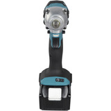 Makita Atornillador de impacto a batería DTW210RFJ, 18 Voltios, Tornillo de percusión azul/Negro