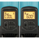 Makita Soplador de aire caliente a batería HG001GZ01 XGT, 40 Voltios, Decapador por aire caliente azul/Negro