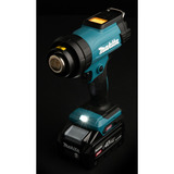 Makita Soplador de aire caliente a batería HG001GZ01 XGT, 40 Voltios, Decapador por aire caliente azul/Negro