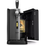 Philips PerfectDraft 70 W Barriles de 6 l Grifo de cerveza doméstico, Tirador de cerveza negro/Plateado, 8,16 kg, 261 x 444 x 494 mm, 261 mm, 444 mm, 494 mm, 200 - 240 V