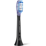 Philips Sonicare G3 Premium Cuidado de Encías HX9054/88, pack de 4, Cabezal de cepillo negro/Lila