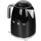 SMEG Hervidor de agua negro/Cromado