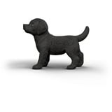 Schleich Farm World Cachorro de Labrador Retriever negro, Muñecos 