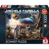 Schmidt Spiele Michele Farella: Mundos infinitos - Misiones espaciales, Puzzle 