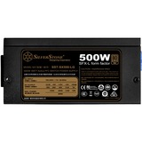 SilverStone SST-SX500-LG V2.1, Fuente de alimentación de PC negro
