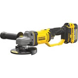 Stanley Amoladora angular inalámbrica, 18 Voltios negro/Amarillo