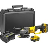 Stanley Amoladora angular inalámbrica, 18 Voltios negro/Amarillo
