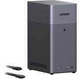 UGREEN Paquete DH2300 con 2x Toshiba N300 4 TB (MN10ADA400ES), NAS negro