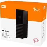 WD My Book disco duro externo 14000 GB Negro, Unidad de disco duro negro, 14000 GB, 3.2 Gen 1 (3.1 Gen 1), Negro