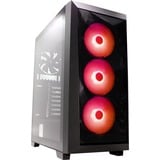 Xilence Performance C XG131 | X712.RGB Midi Tower Negro, Cajas de torre negro, Midi Tower, PC, Negro, ATX, micro ATX, Mini-ATX, ABS, Plástico, Acero, Vidrio templado, Juego