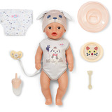 ZAPF Creation BABY born Lukas Perro 36cm, Muñecos rosa, BABY born 839591, Muñeca bebé, Masculino, 1 año(s), Niño/niña, 360 mm, Multicolor