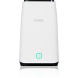 Zyxel FWA510 router inalámbrico Multi-Gigabit Ethernet Tribanda (2,4 GHz/5 GHz/5 GHz) 5G Negro, Blanco, Router WIRELESS LTE Wi-Fi 6 (802.11ax), Tribanda (2,4 GHz/5 GHz/5 GHz), Ethernet, 5G, Negro, Blanco, Router de sobremesa