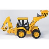 bruder JCB 4CX Backhoe loader vehículo de juguete, Automóvil de construcción 3 año(s), ABS sintéticos, Negro, Amarillo