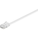 goobay 95156 cable de red Blanco 10 m Cat6 U/UTP (UTP) blanco, 10 m, Cat6, U/UTP (UTP), RJ-45, RJ-45