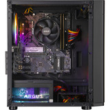 ALTERNATE AGP-BASIC-AMD-001, Gaming-PC negro/Transparente