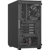 ALTERNATE Gaming-PC Basic Edition • AMD Radeon™ 760M • AMD Ryzen™ 5 8600G • 32 GB RAM negro/Transparente