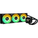 ASUS TUF Gaming LC III 360 ARGB LCD Procesador Sistema de refrigeración líquida todo en uno 12 cm Negro 1 pieza(s), Refrigeración por agua negro, Sistema de refrigeración líquida todo en uno, 12 cm, Negro