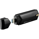 ASUS USB-AX56 WLAN 1775 Mbit/s, Adaptador Wi-Fi negro/Dorado, Inalámbrico, USB, WLAN, 1775 Mbit/s