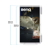 BenQ EW2790U Premium, Monitor LED blanco