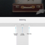 BenQ EW2790U Premium, Monitor LED blanco