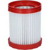Bosch 2 608 000 663 accesorio para extractores de polvo Filtro, Filtros Filtro, Rojo, Blanco, Bosch GAS 18V-10 L Professional, 125 mm, 155 mm, Caja