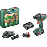 Bosch AdvancedDrill 18 1350 RPM Sin llave 1 kg Negro, Verde, Taladro/destornillador verde/Negro, Taladro de pistola, Sin llave, 1,3 cm, 1350 RPM, 3,5 cm, 1,3 cm