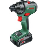 Bosch AdvancedDrill 18 1350 RPM Sin llave 1 kg Negro, Verde, Taladro/destornillador verde/Negro, Taladro de pistola, Sin llave, 1,3 cm, 1350 RPM, 3,5 cm, 1,3 cm