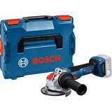 Bosch Amoladora angular inalámbrica X-LOCK GWX 18V-11 S Professional solo, 18Volt azul/Negro