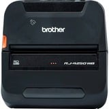 Brother RJ-4250WB impresora de etiquetas 203 x 203 DPI 127 mm/s Inalámbrico y alámbrico Wifi Bluetooth, Impresora de tickets negro, 203 x 203 DPI, 127 mm/s, Inalámbrico y alámbrico, Negro