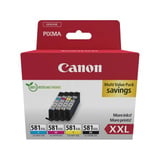 Canon 1998C007 cartucho de tinta 4 pieza(s) Original Negro, Cian, Magenta, Amarillo Negro, Cian, Magenta, Amarillo, 4 pieza(s), Multipack