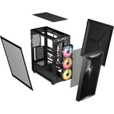 Corsair 3200D RS ARGB Black, Cajas de torre negro