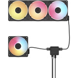 Corsair iCUE LINK RX120 II RGB, Ventilador negro